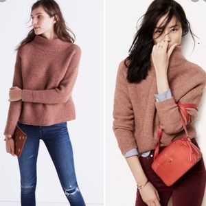 Madewell Southfield Mockneck Sweater